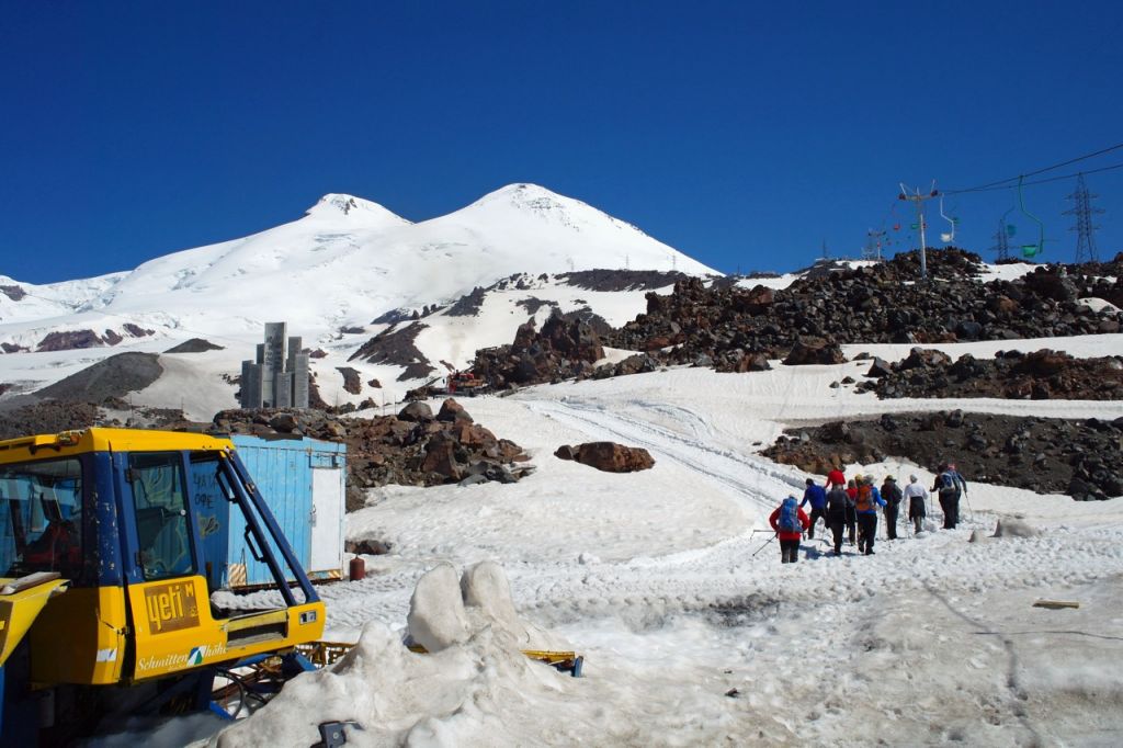 Elbrus - szczyt, na którym nietrudno o chorobę wysokościową